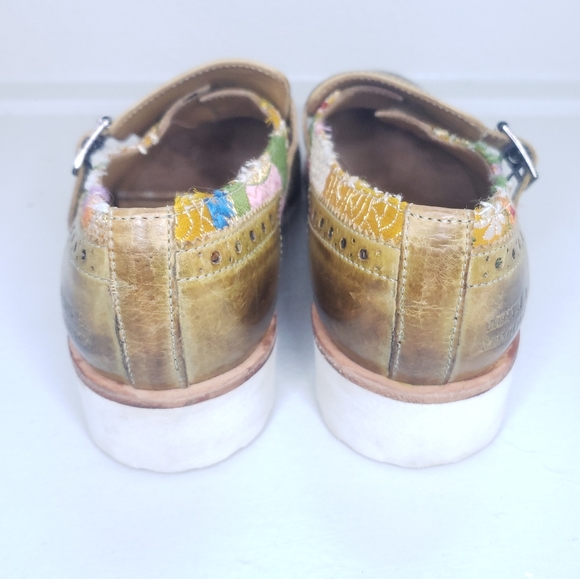 Melvin & Hamilton Amelie Leather Monk Loafers Size 10 - Picture 6 of 15